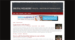 Desktop Screenshot of drupalwizardry.com